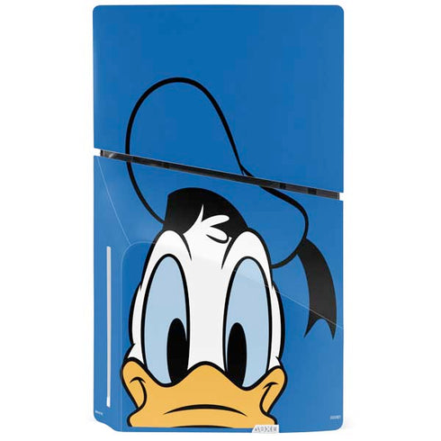 Disney Friends Donald Duck Up Close PS5 Slim Disk Bundle Skin