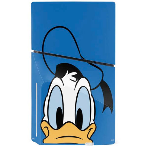 Disney Friends Donald Duck Up Close PS5 Slim Disk Console Skin