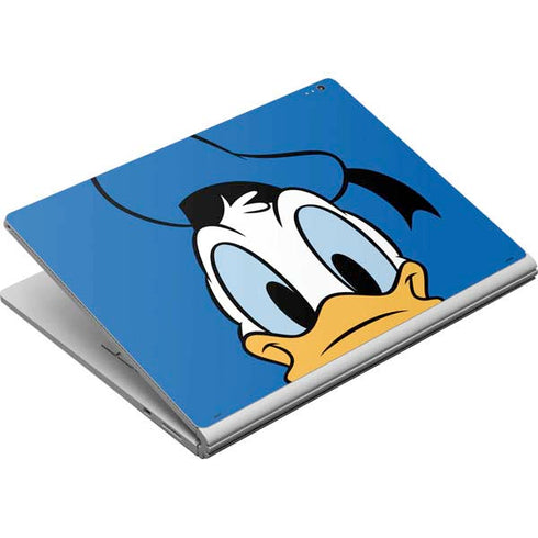 Disney Friends Donald Duck Up Close Surface Book Skin