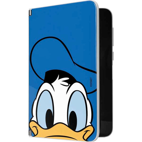 Disney Friends Donald Duck Up Close Surface Duo Skin
