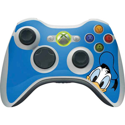 Disney Friends Donald Duck Up Close Xbox 360 Wireless Controller Skin