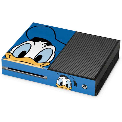 Disney Friends Donald Duck Up Close Xbox One Console Skin