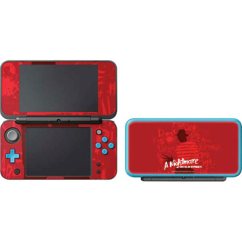 Nightmare on Elm Street Dont Fall Asleep Nintendo 2DS XL (2017) Skin
