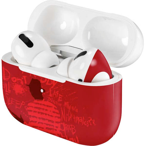 Nightmare on Elm Street Dont Fall Asleep Apple AirPods Pro Skin