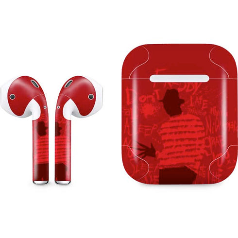 Nightmare on Elm Street Dont Fall Asleep Apple AirPods Skin
