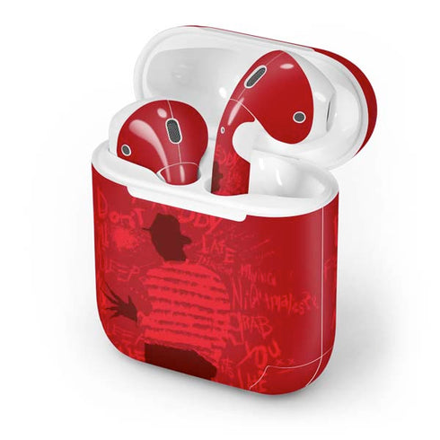 Nightmare on Elm Street Dont Fall Asleep Apple AirPods Skin