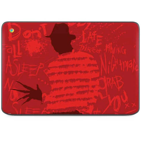 Nightmare on Elm Street Dont Fall Asleep HP Chromebook Skin