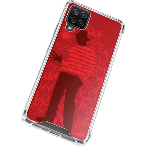 Nightmare on Elm Street Dont Fall Asleep Galaxy A12 Clear Case