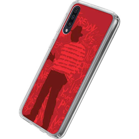 Nightmare on Elm Street Dont Fall Asleep Galaxy A50 Clear Case