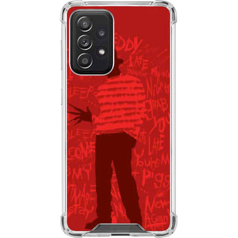 Nightmare on Elm Street Dont Fall Asleep Galaxy A52 5G Clear Case