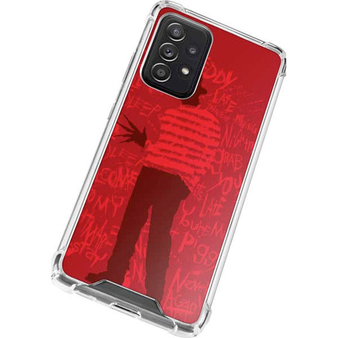 Nightmare on Elm Street Dont Fall Asleep Galaxy A52 5G Clear Case