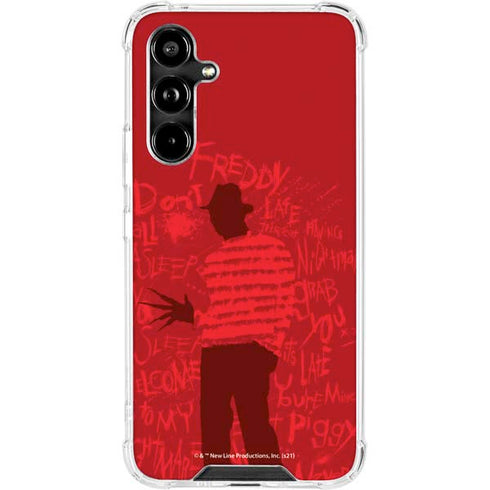 Nightmare on Elm Street Dont Fall Asleep Galaxy A54 5G Clear Case