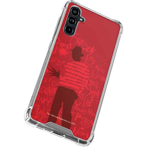 Nightmare on Elm Street Dont Fall Asleep Galaxy A54 5G Clear Case