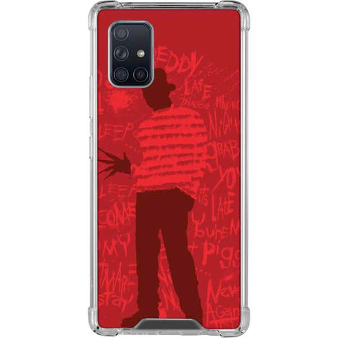 Nightmare on Elm Street Dont Fall Asleep Galaxy A71 5G Clear Case