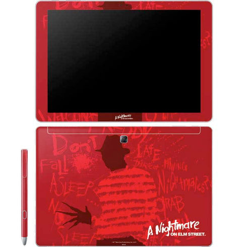 Nightmare on Elm Street Dont Fall Asleep Galaxy Book 12in Skin