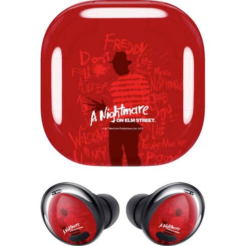 Nightmare on Elm Street Dont Fall Asleep Galaxy Buds Pro Skin