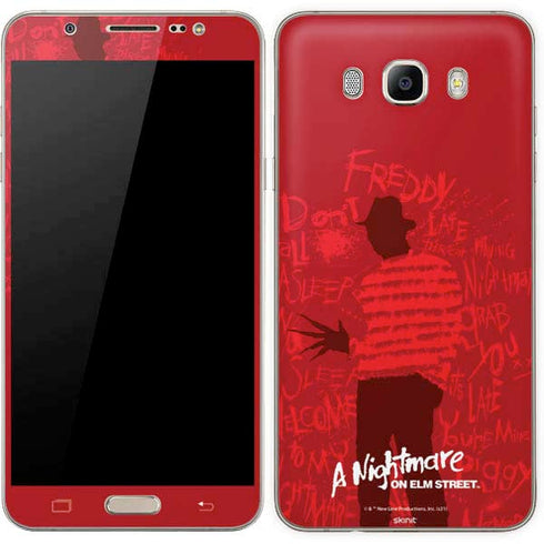 Nightmare on Elm Street Dont Fall Asleep Galaxy J7 Skin