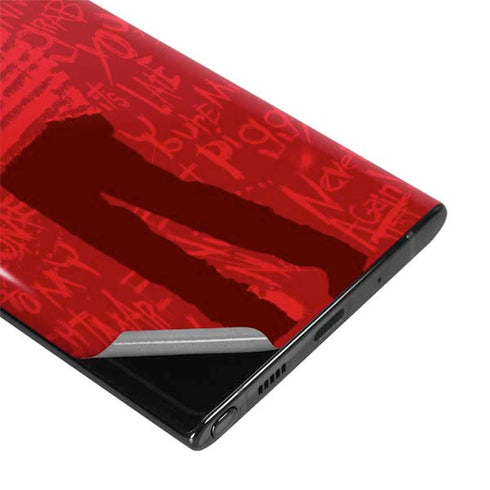 Nightmare on Elm Street Dont Fall Asleep Galaxy Note 10 Plus Skin