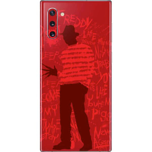 Nightmare on Elm Street Dont Fall Asleep Galaxy Note 10 Skin