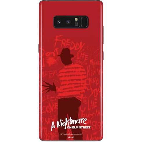 Nightmare on Elm Street Dont Fall Asleep Galaxy Note 8 Skin