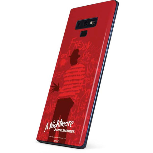 Nightmare on Elm Street Dont Fall Asleep Galaxy Note 9 Skin