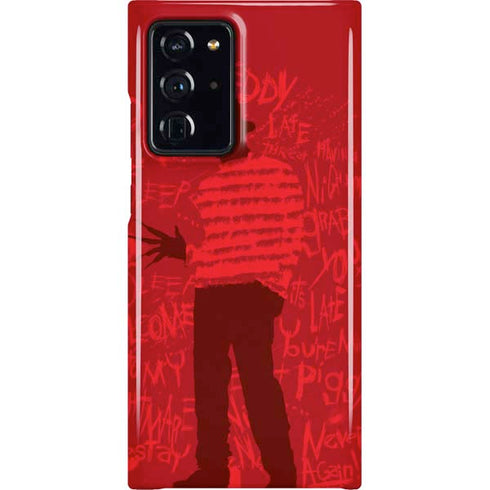 Nightmare on Elm Street Dont Fall Asleep Galaxy Note20 Ultra 5G Lite Case