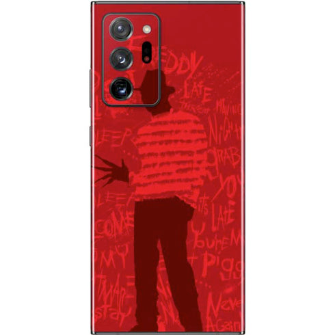 Nightmare on Elm Street Dont Fall Asleep Galaxy Note20 Ultra 5G Skin