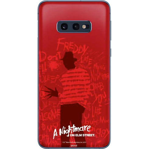 Nightmare on Elm Street Dont Fall Asleep Galaxy S10e Skin