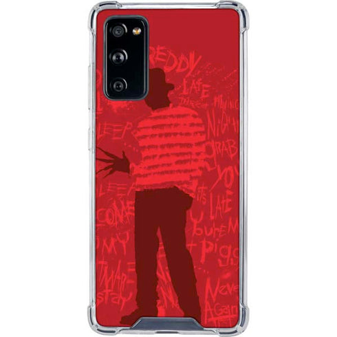 Nightmare on Elm Street Dont Fall Asleep Galaxy S20 FE Clear Case