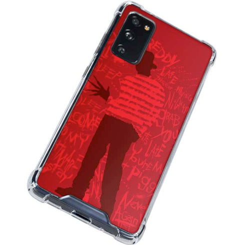 Nightmare on Elm Street Dont Fall Asleep Galaxy S20 FE Clear Case