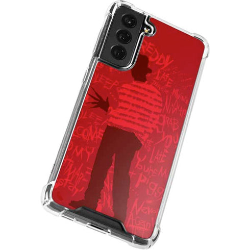 Nightmare on Elm Street Dont Fall Asleep Galaxy S22 Clear Case
