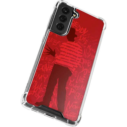 Nightmare on Elm Street Dont Fall Asleep Galaxy S22 Plus Clear Case