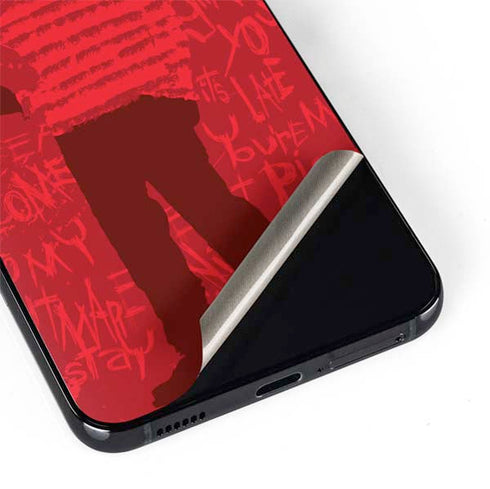 Nightmare on Elm Street Dont Fall Asleep Galaxy S22 Skin