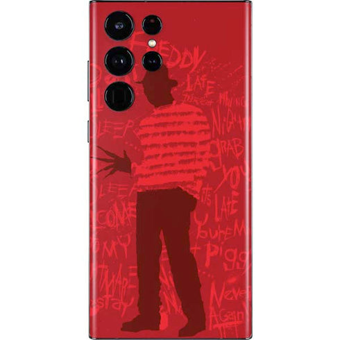 Nightmare on Elm Street Dont Fall Asleep Galaxy S22 Ultra Skin