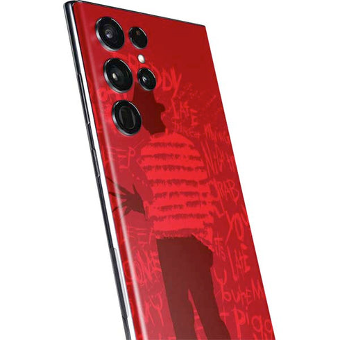 Nightmare on Elm Street Dont Fall Asleep Galaxy S22 Ultra Skin