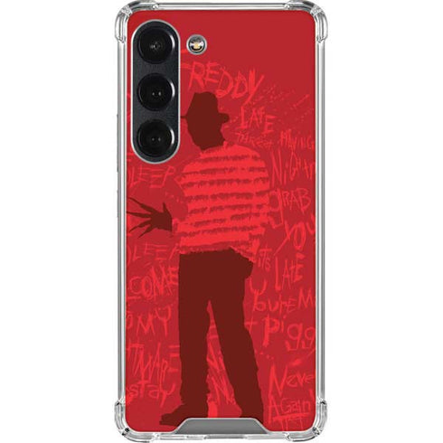 Nightmare on Elm Street Dont Fall Asleep Galaxy S23 Clear Case