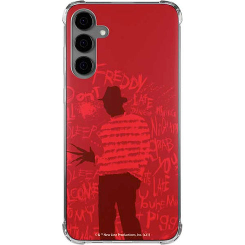 Nightmare on Elm Street Dont Fall Asleep Galaxy S24 Plus Clear Case
