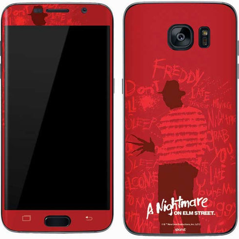 Nightmare on Elm Street Dont Fall Asleep Galaxy S7 Skin