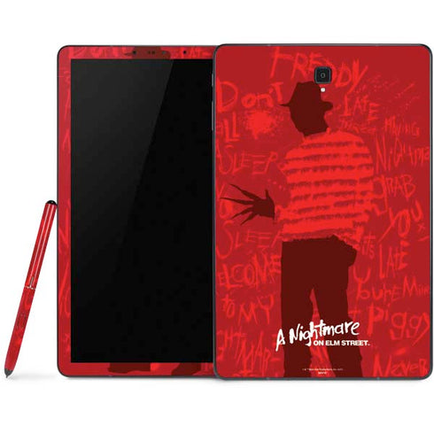 Nightmare on Elm Street Dont Fall Asleep Samsung Galaxy Tab Skin