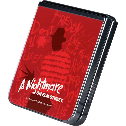 Nightmare on Elm Street Dont Fall Asleep Galaxy Z Flip5 5G Skin
