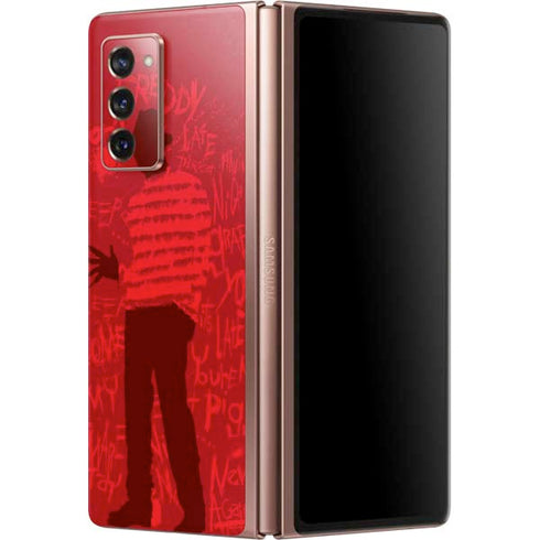 Nightmare on Elm Street Dont Fall Asleep Galaxy Z Fold2 5G Skin