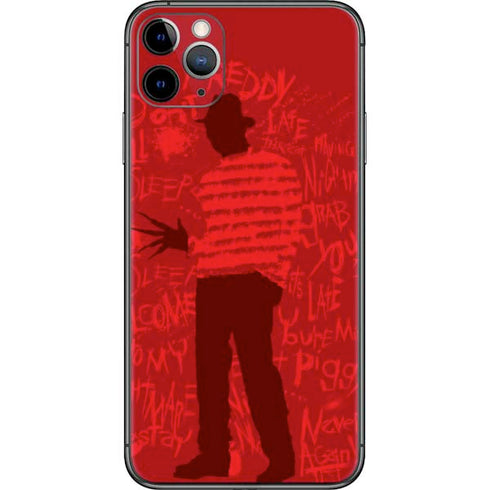 Nightmare on Elm Street Dont Fall Asleep iPhone 11 Pro Max Skin