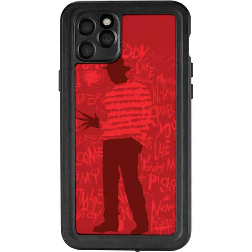 Nightmare on Elm Street Dont Fall Asleep iPhone 11 Pro Max Waterproof Case