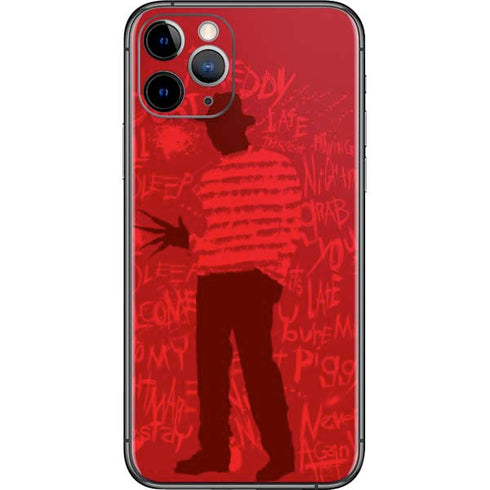 Nightmare on Elm Street Dont Fall Asleep iPhone 11 Pro Skin