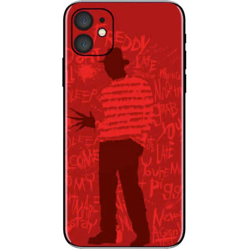 Nightmare on Elm Street Dont Fall Asleep iPhone 11 Skin