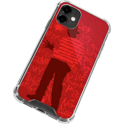 Nightmare on Elm Street Dont Fall Asleep iPhone 12 Mini Clear Case
