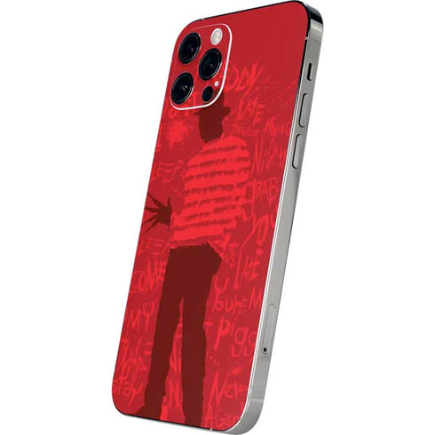 Nightmare on Elm Street Dont Fall Asleep iPhone 12 Pro Max Skin