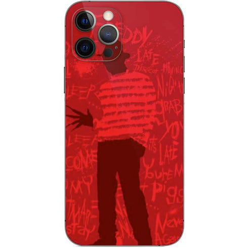 Nightmare on Elm Street Dont Fall Asleep iPhone 12 Pro Skin