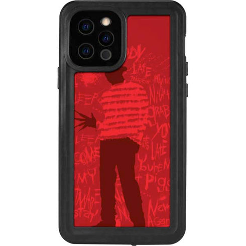 Nightmare on Elm Street Dont Fall Asleep iPhone 12 Pro Waterproof Case