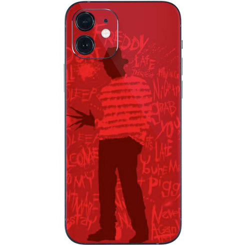 Nightmare on Elm Street Dont Fall Asleep iPhone 12 Skin